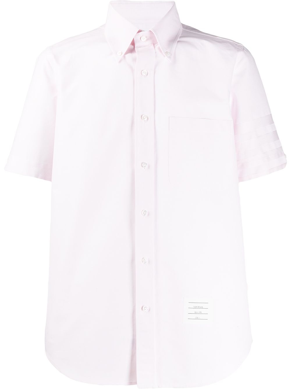 satin weave 4-Bar shirt - 1