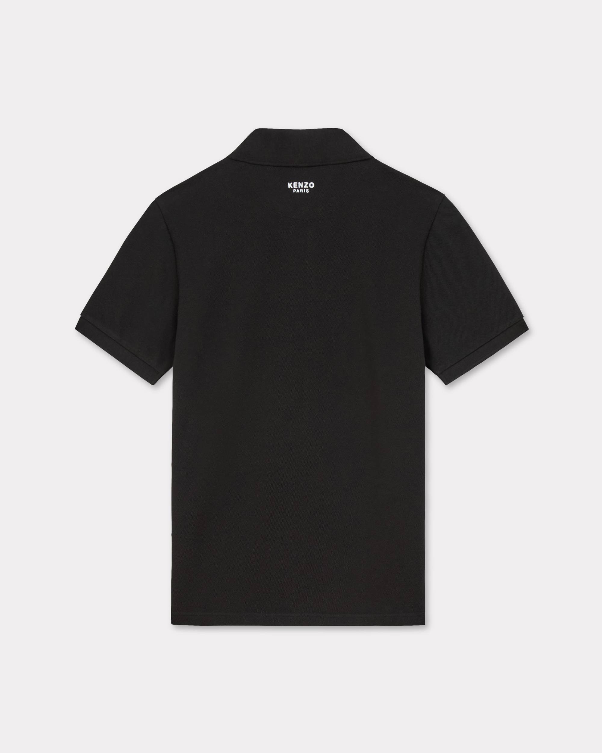 'KENZO Pop' embroidered slim polo in cotton - 2