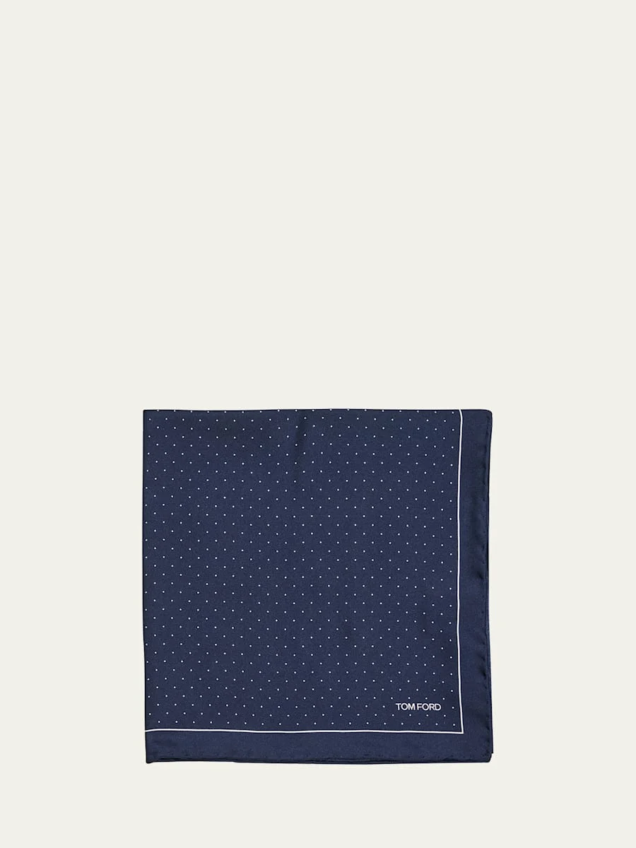 Men's Silk Pocket Square - 1