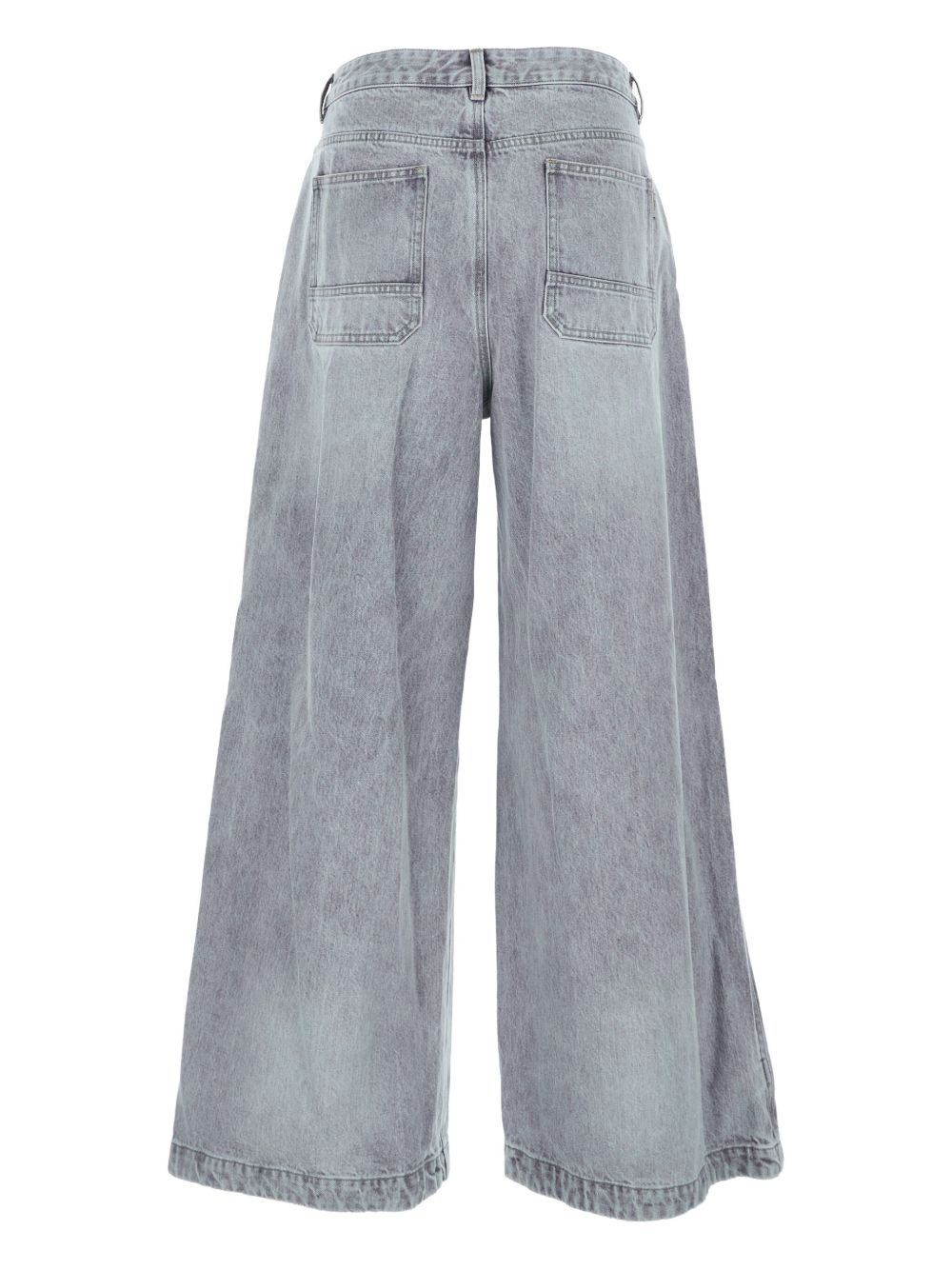 pleated five-pocket jeans - 2