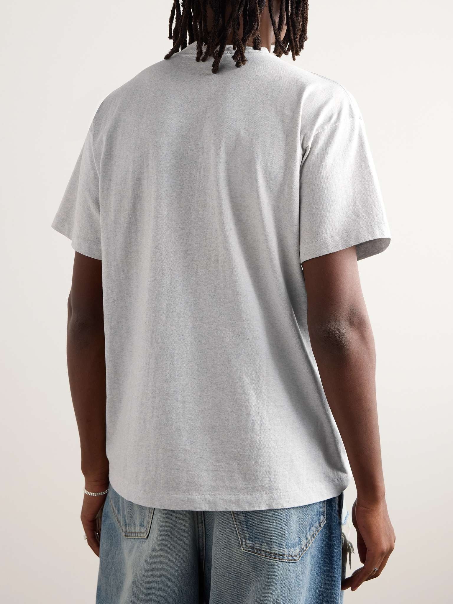 Printed Cotton-Jersey T-Shirt - 4