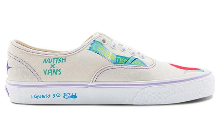 Vans X Nuttsh Authentic OTW 'White Multi-color' VN0A5KS9CGX - 2