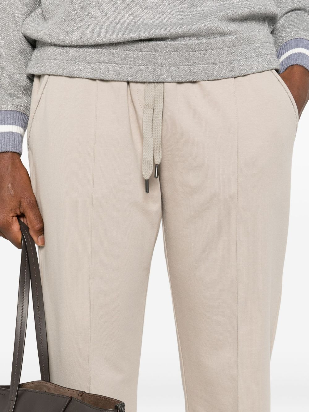 cuffed track pants - 5