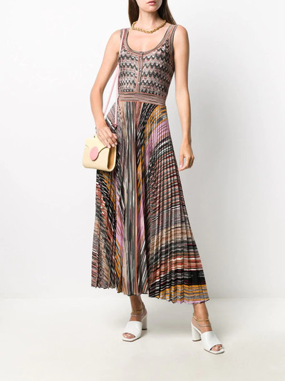 Missoni fine knit midi dress outlook