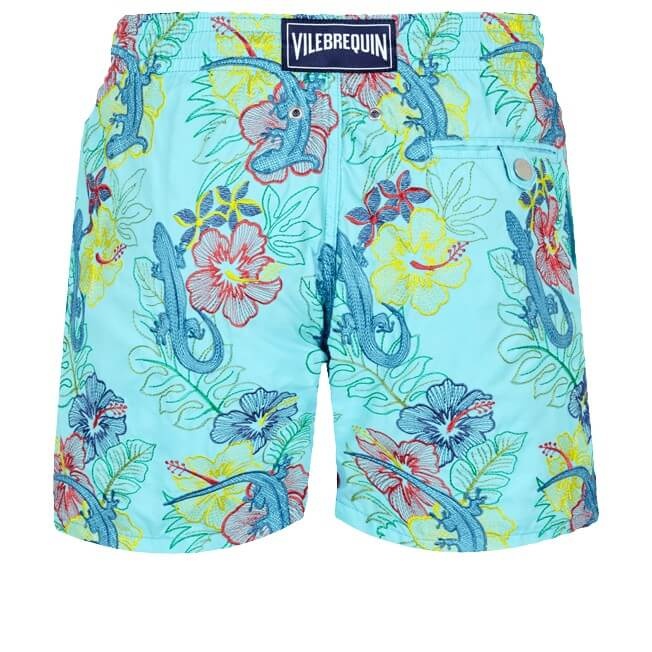 Men Swim Trunks Embroidered Les Geckos - Limited Edition - 2