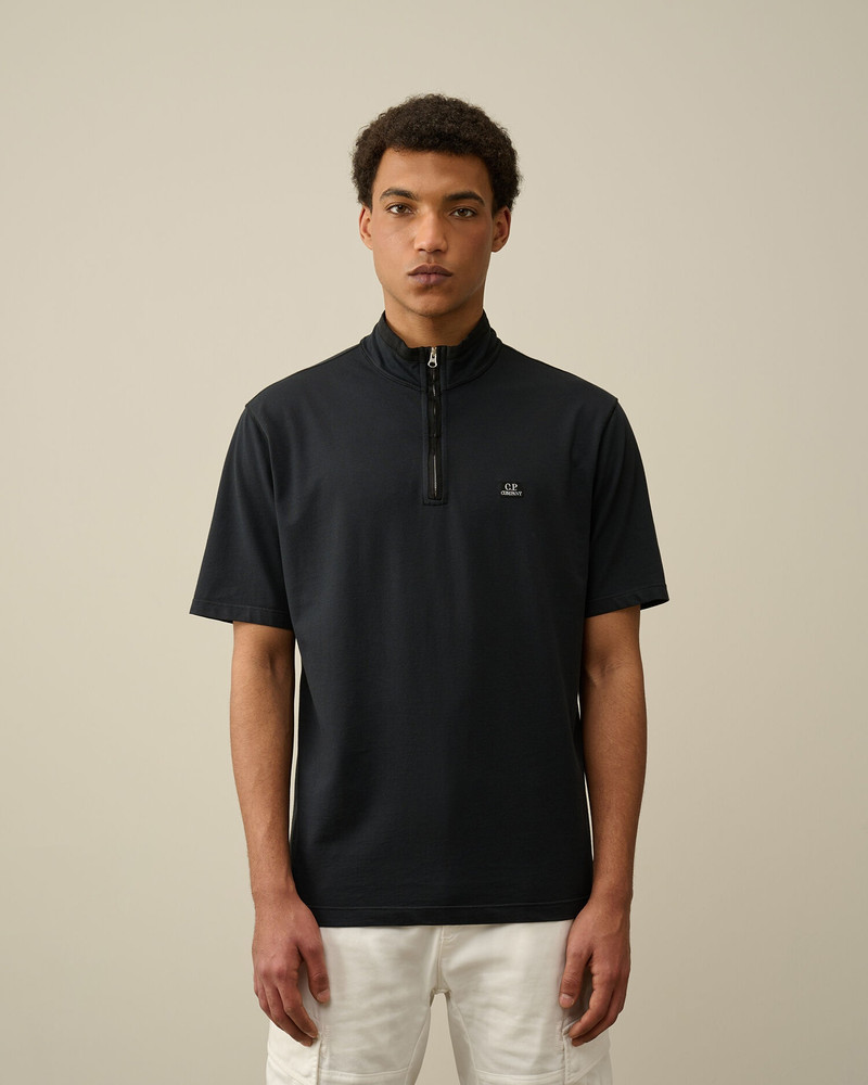 C.P. Company Tacting Piquet Zipped Polo Shirt outlook