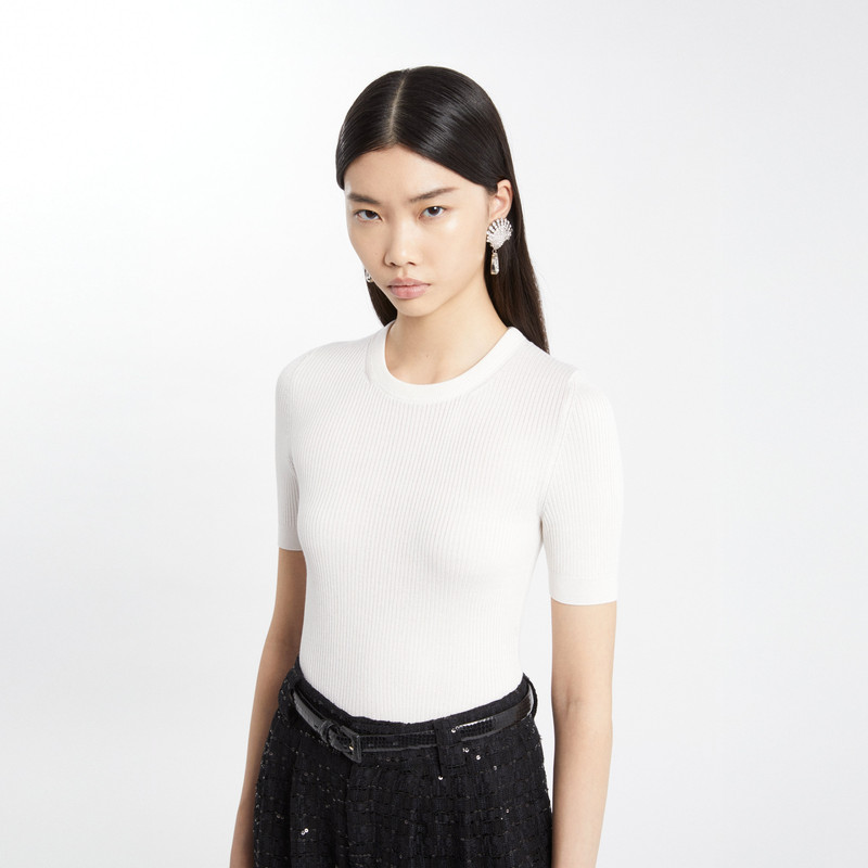 SILK T-SHIRT WITH PENDANT 5