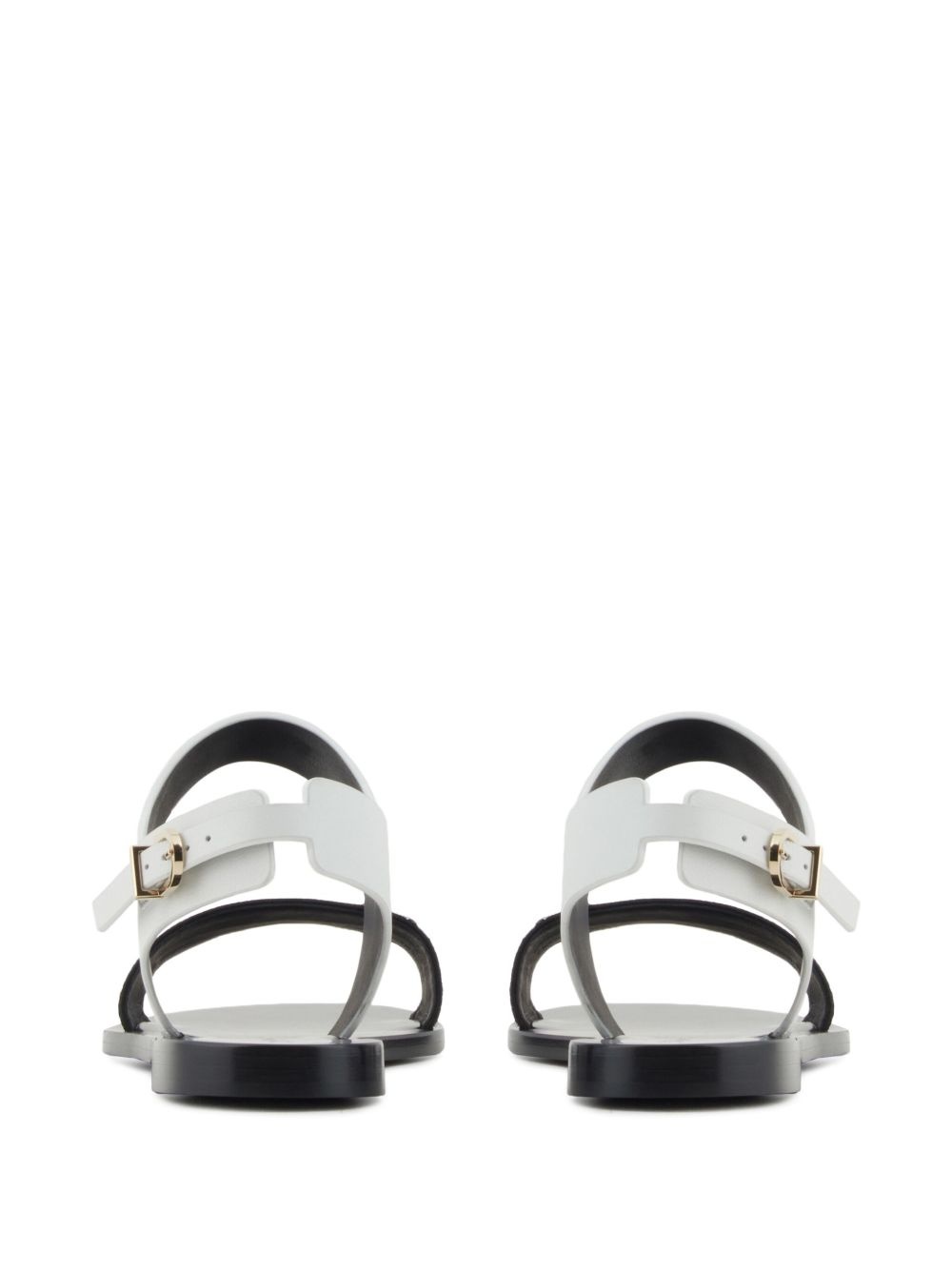 stripe-detail sandals - 3