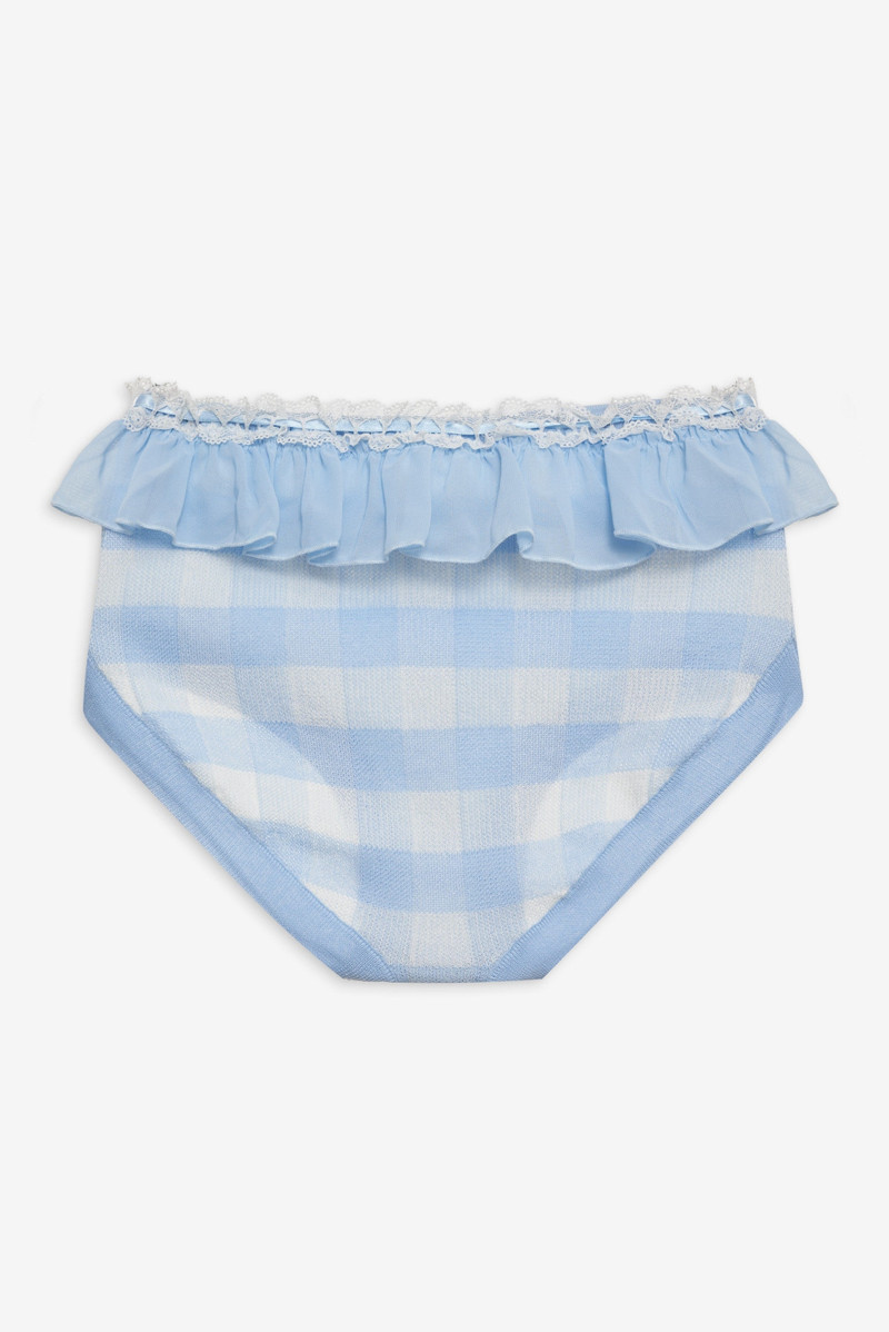 For Love & Lemons Brushed Gingham Knit Panty outlook