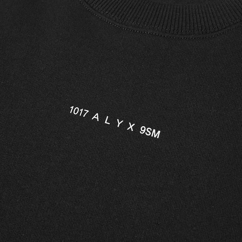 1017 ALYX 9SM 1017 ALYX 9SM Visual Crew Sweat outlook
