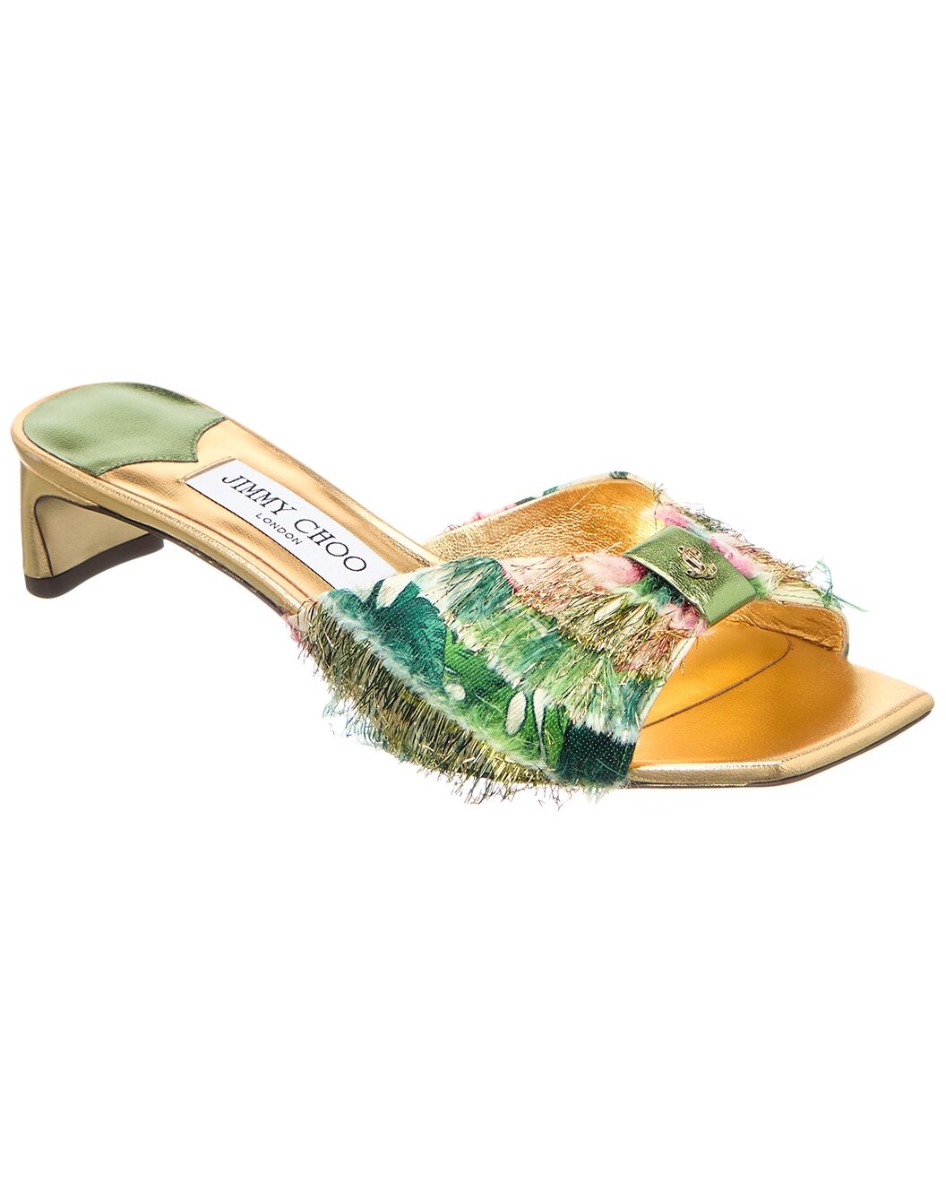 Jimmy Choo Annika 35 Leather Mule - 1