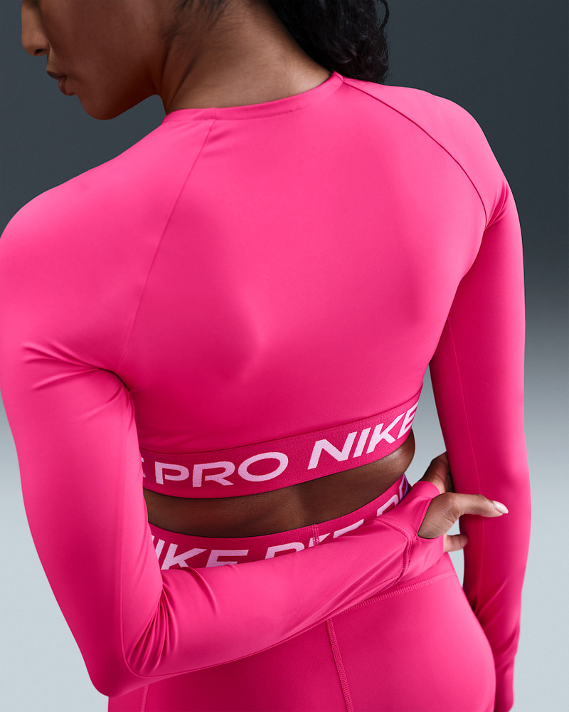 Nike Nike Pro Women's Dri-FIT Cropped Long-Sleeve Top outlook