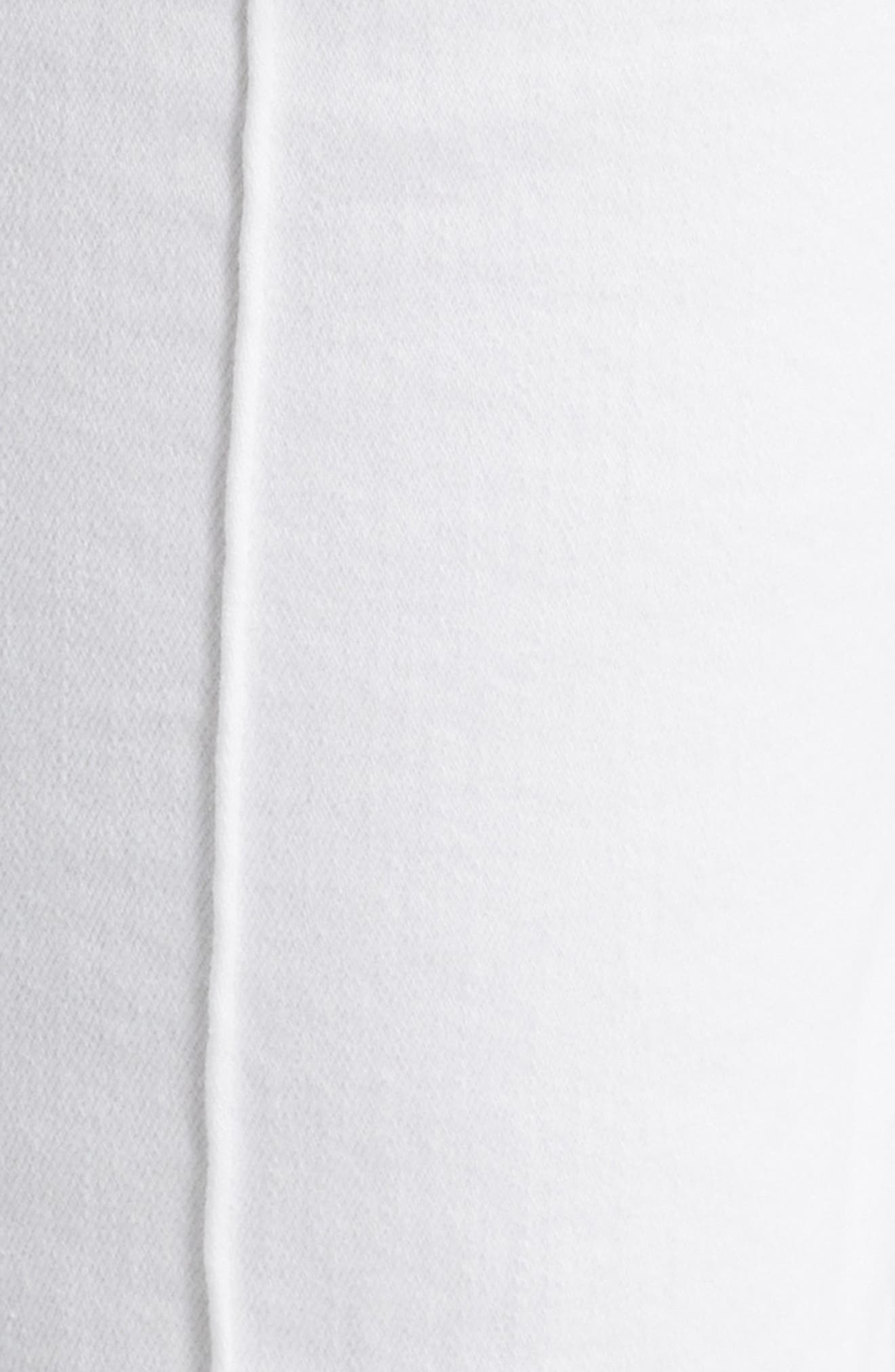 rag & bone Flexi Kit Mid Rise Capri Jeans in White at Nordstrom - 6