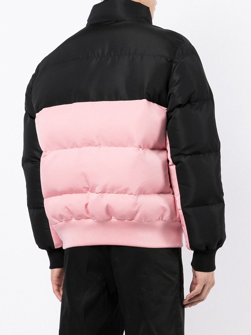 two-tone puffer jacket - 4