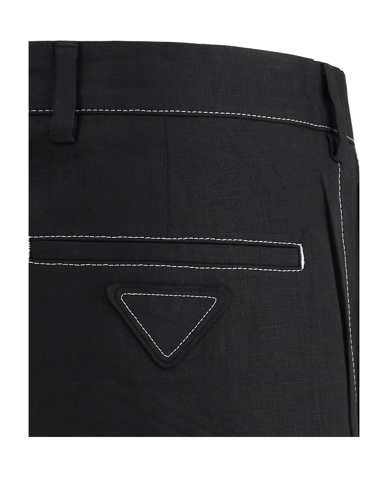 Contrast Stitching Shorts - 3
