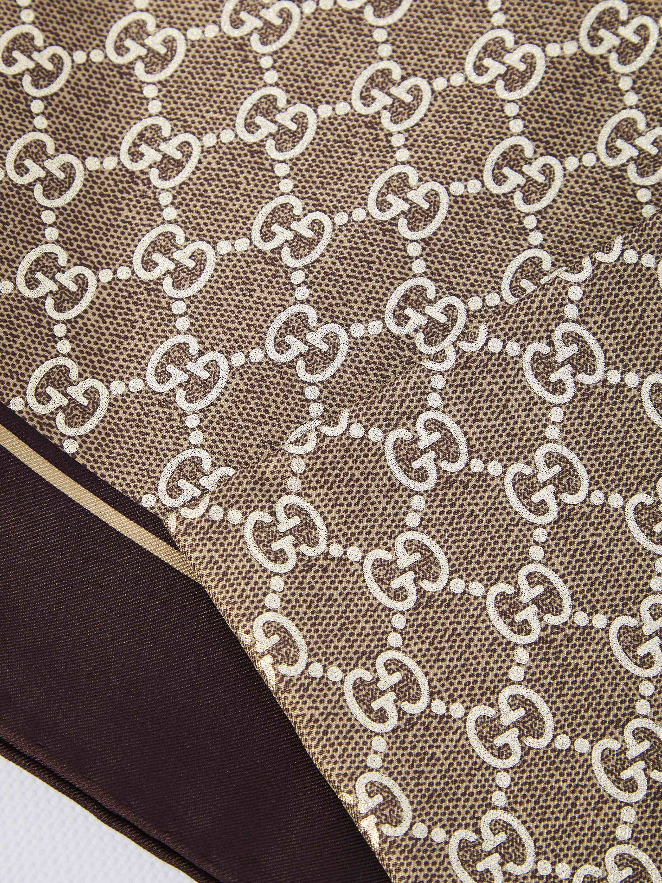Gucci Women Printed Silk Carré - 2