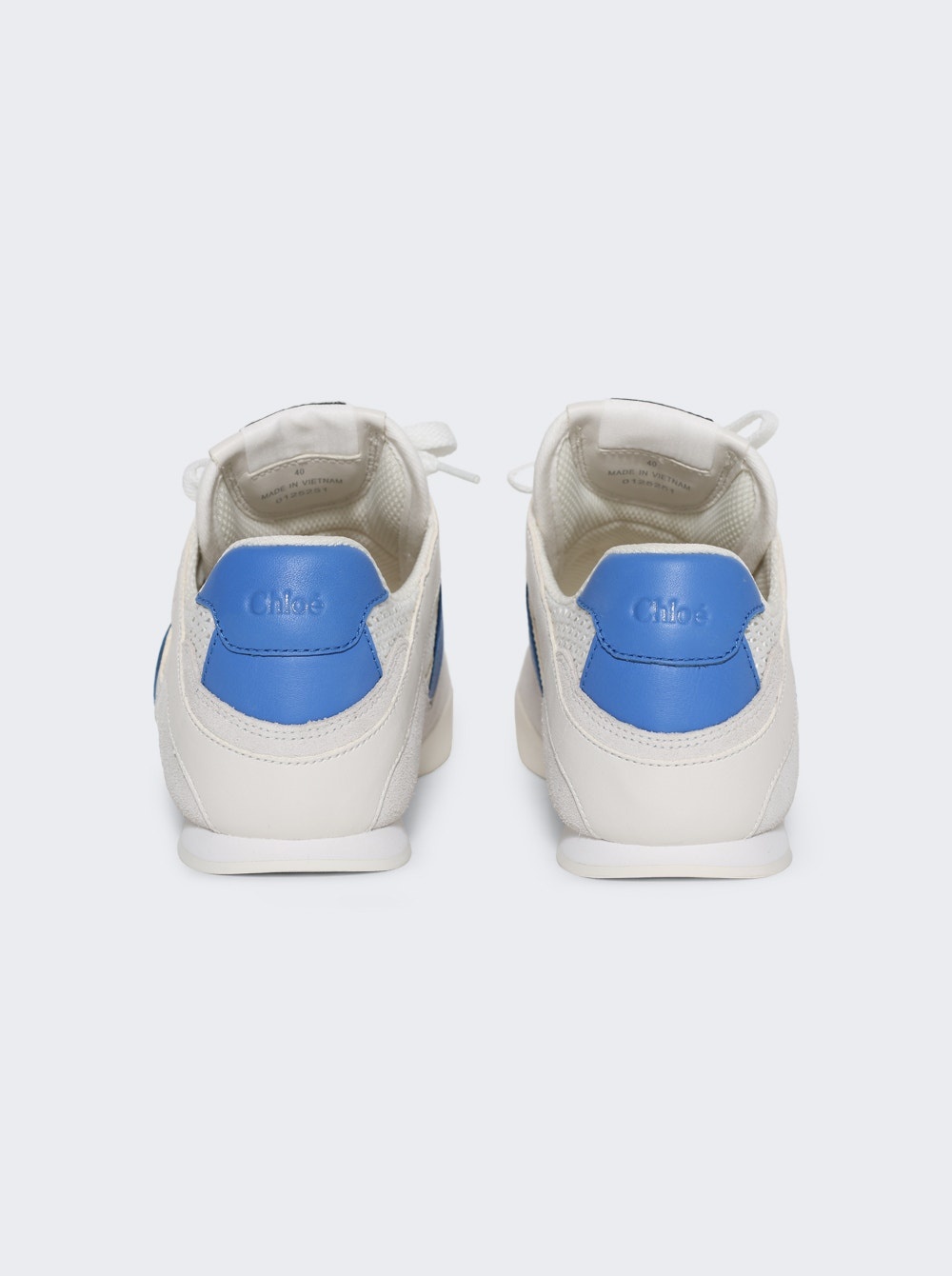 Kick Sneakers White And Blue - 4