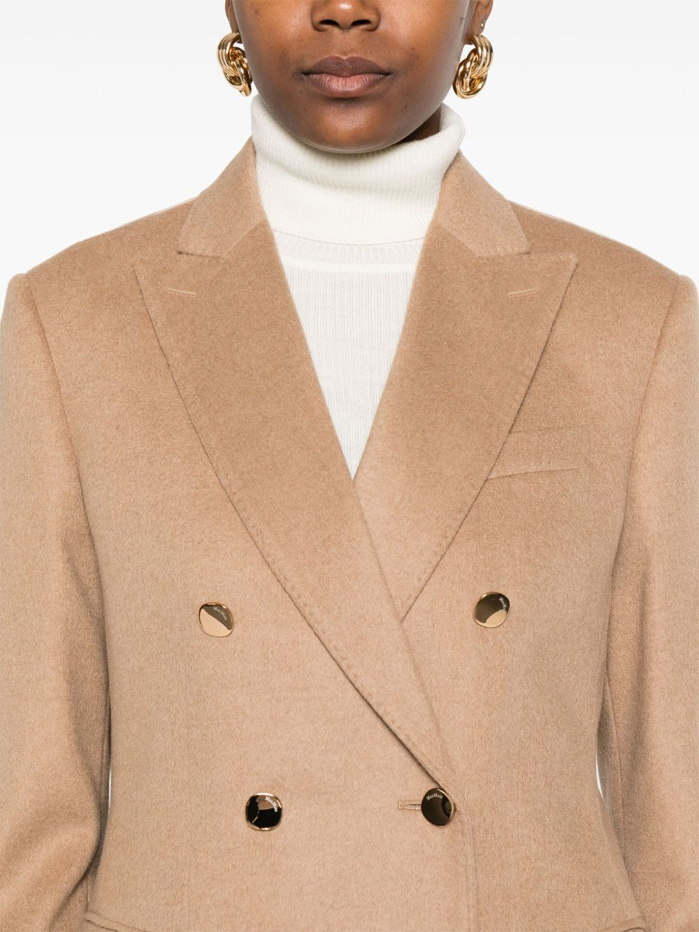 Max Mara Women Double-Breasted Wool Jacket - 3