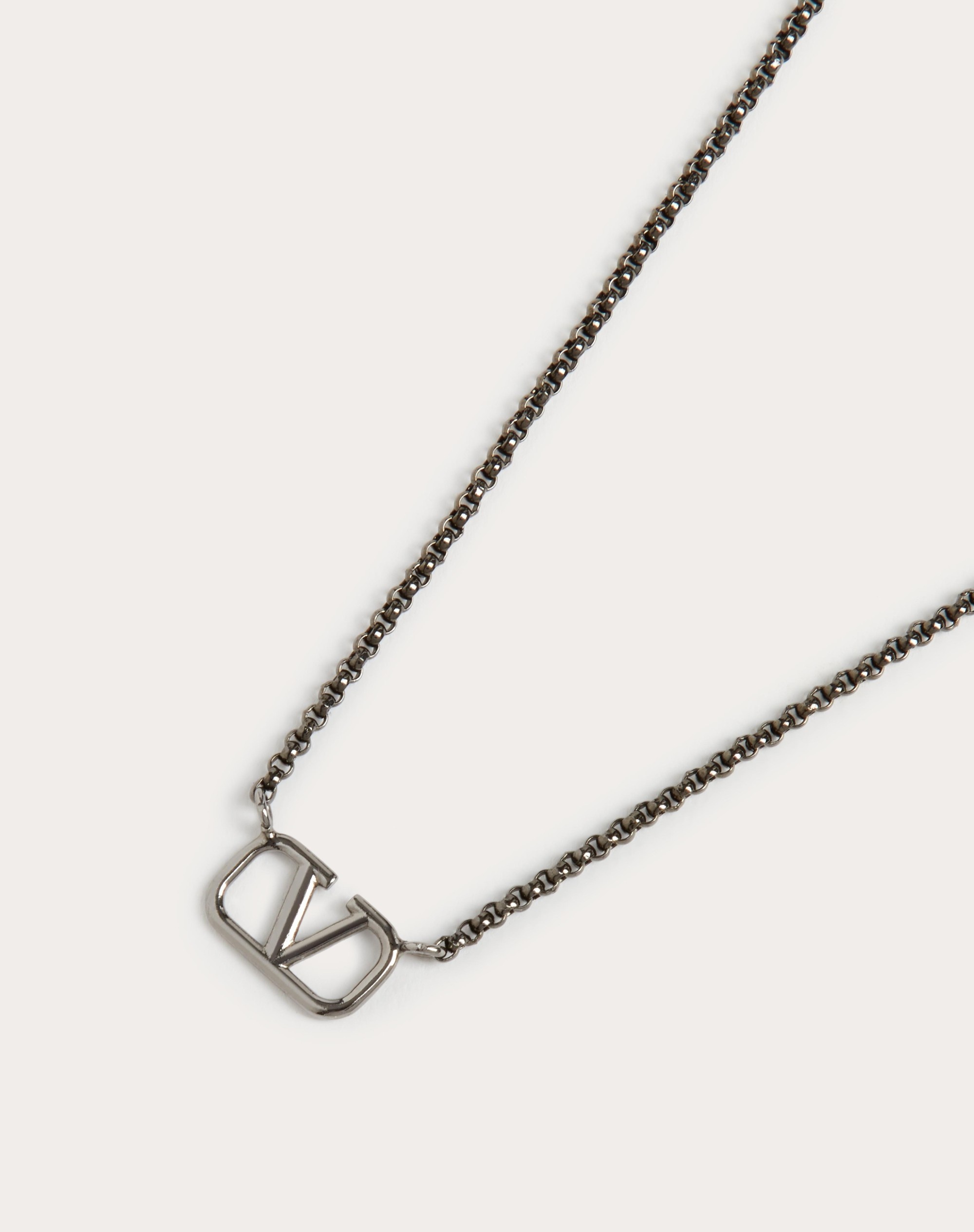 VLOGO SIGNATURE METAL NECKLACE - 3