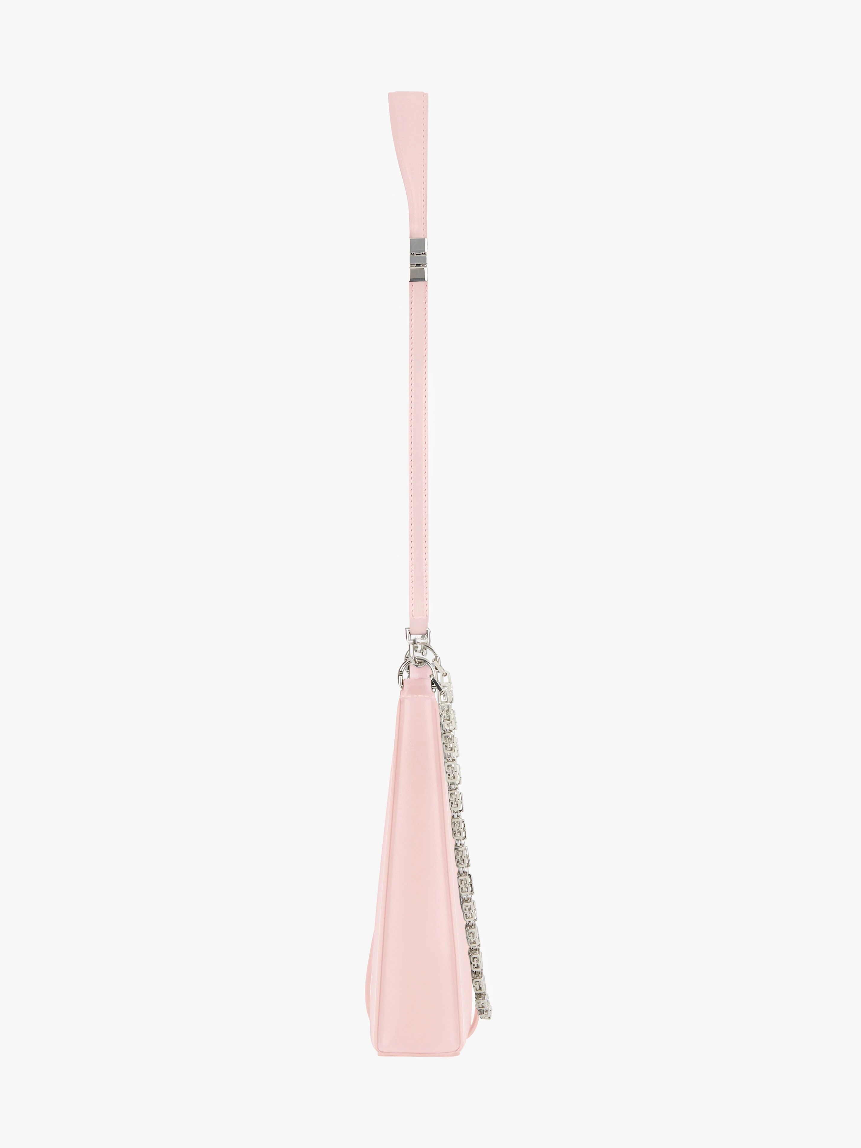 SMALL CUT OUT BAG IN BOX LEATHER WITH CHAIN - 3