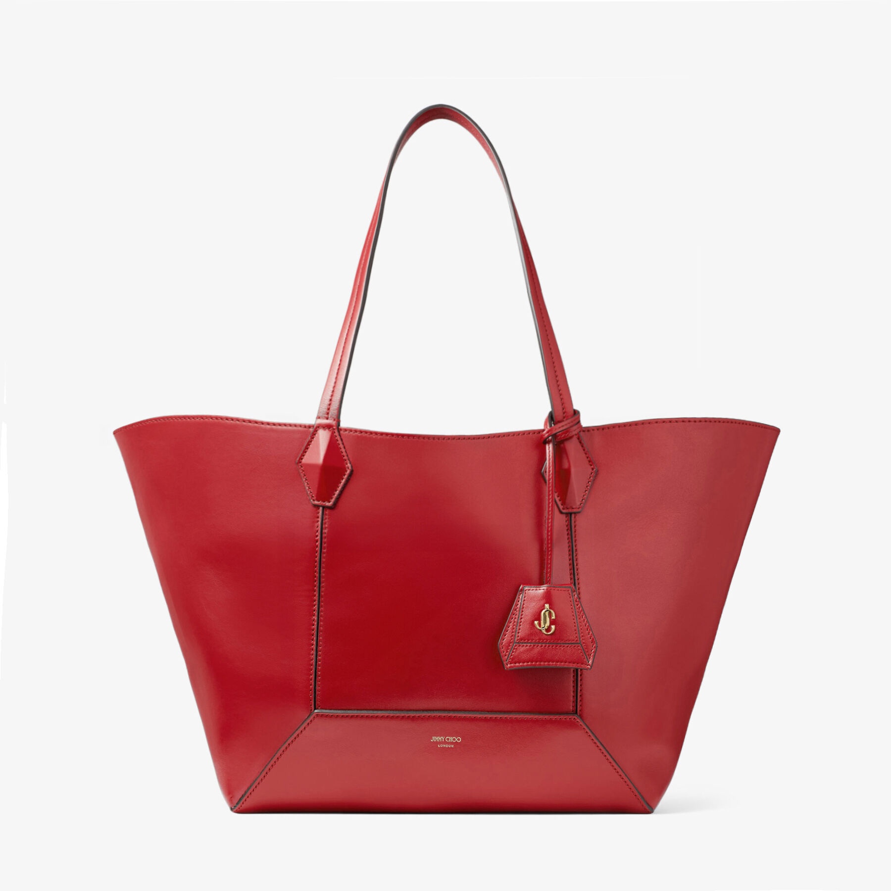 Diamond Tote/M
Ruby Red Calf Leather Tote Bag - 1