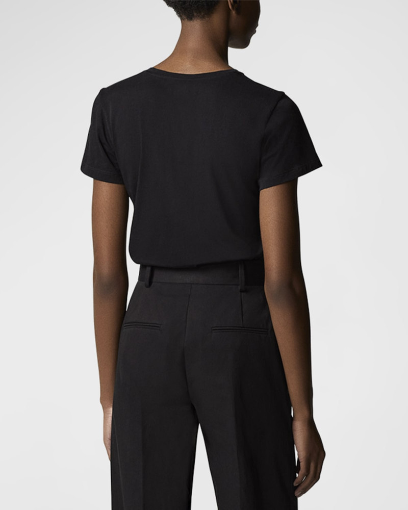 Crew-Neck Cotton Tee 3