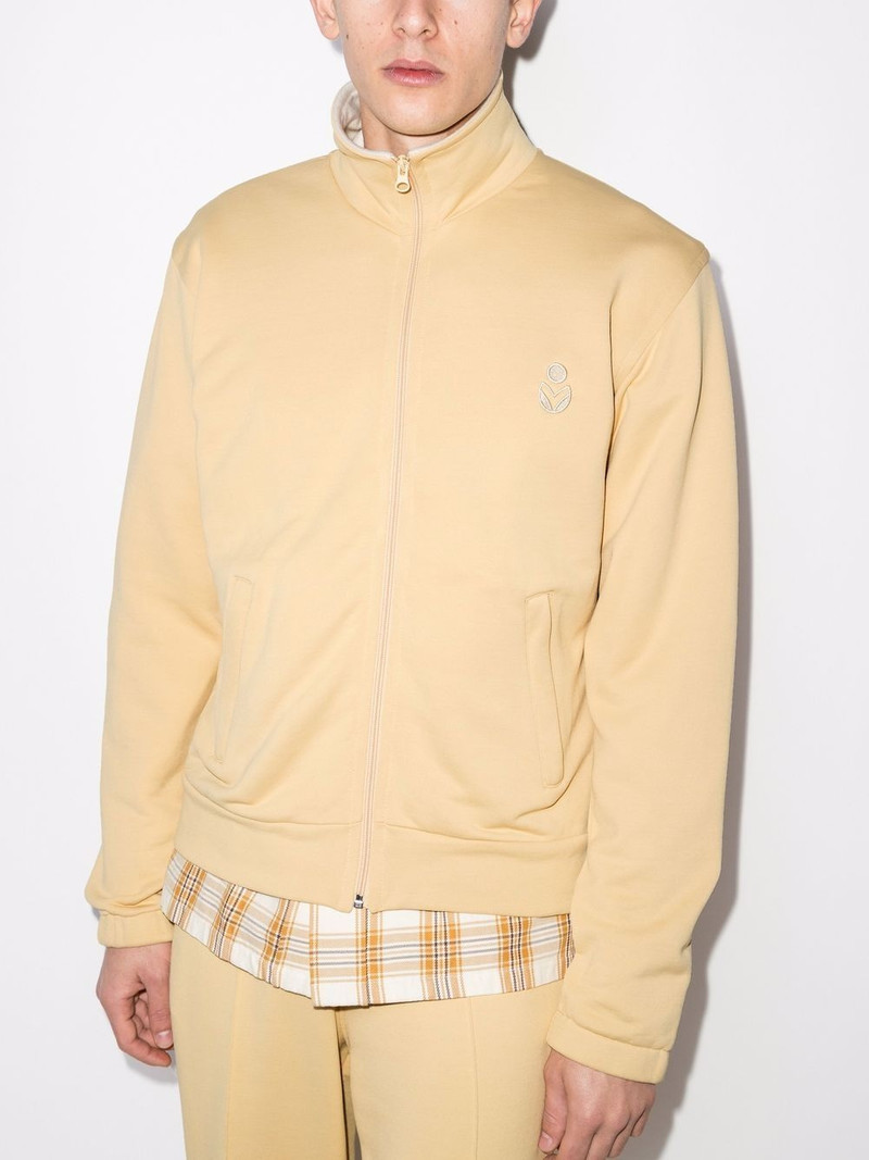 Isabel Marant Issoper logo-embroidered track jacket outlook
