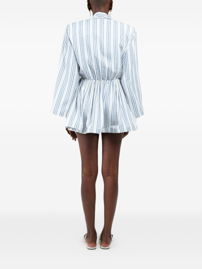 striped scarf mini dress 5