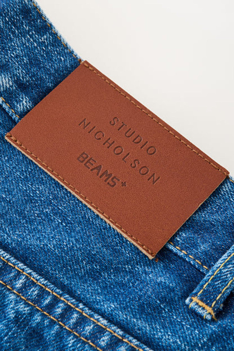 BEAMS PLUS Studio Nicholson x Beams+ Holly Denim Jean - Faded Wash outlook