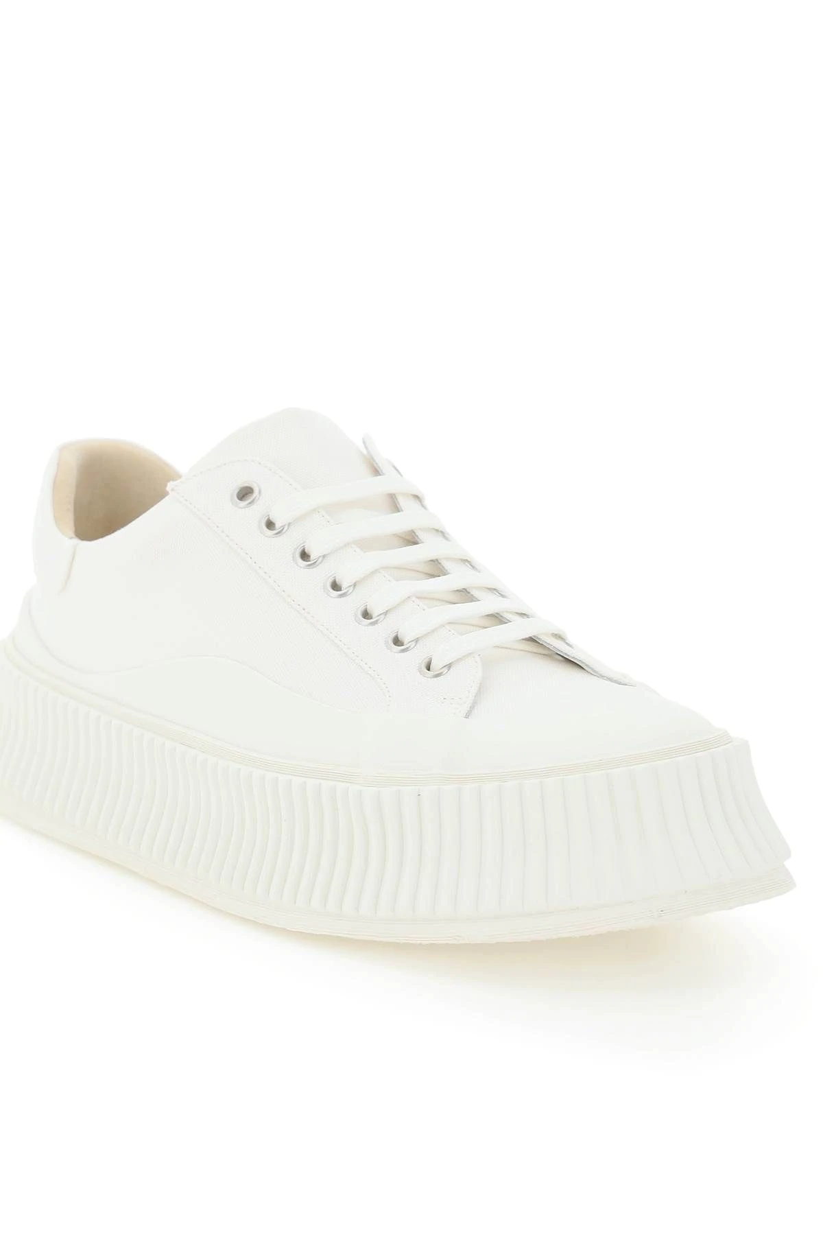 CANVAS PLATFORM SNEAKERS - 4