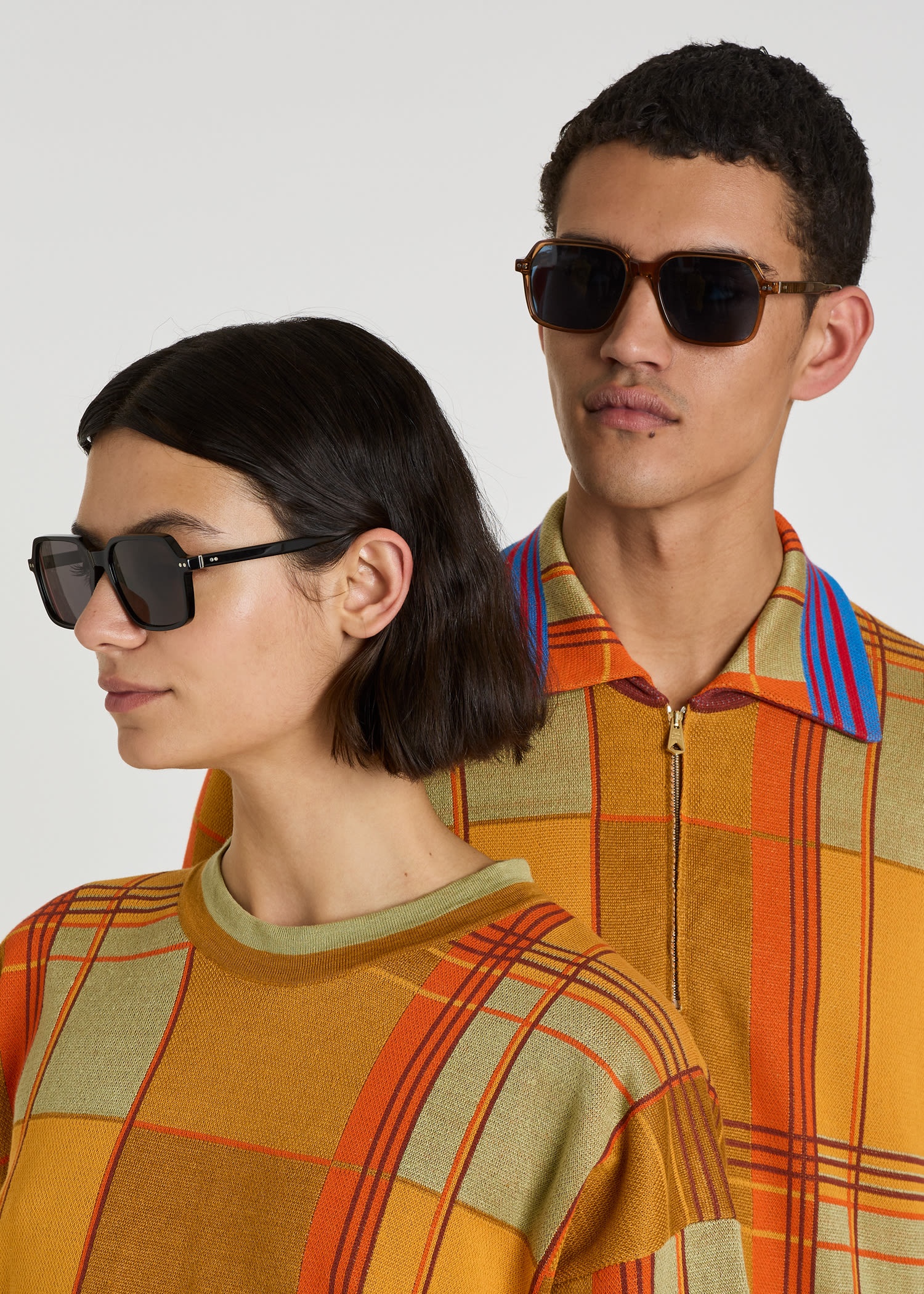 Havana Black 'Fleet' Sunglasses - 6
