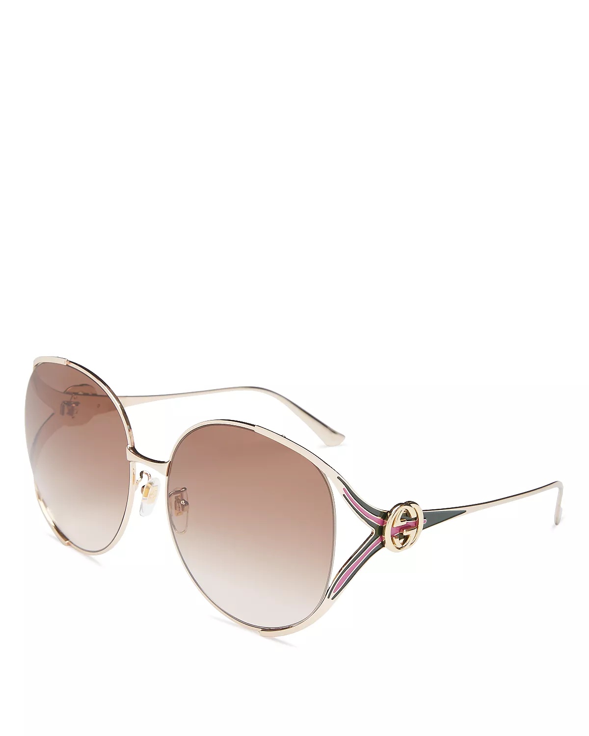 Round Sunglasses, 63mm - 1