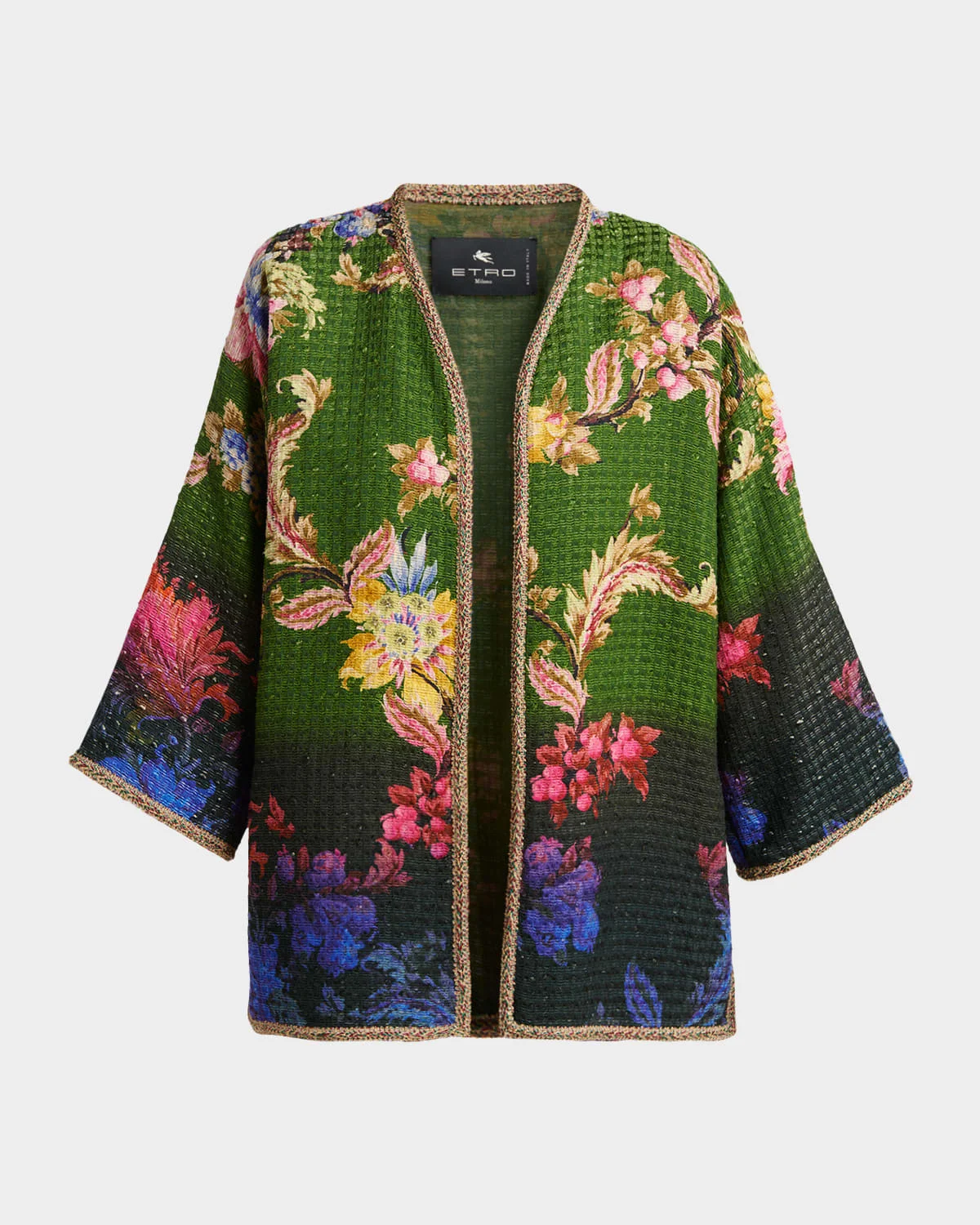 Kesa Ombre Floral Woven Jacket - 1