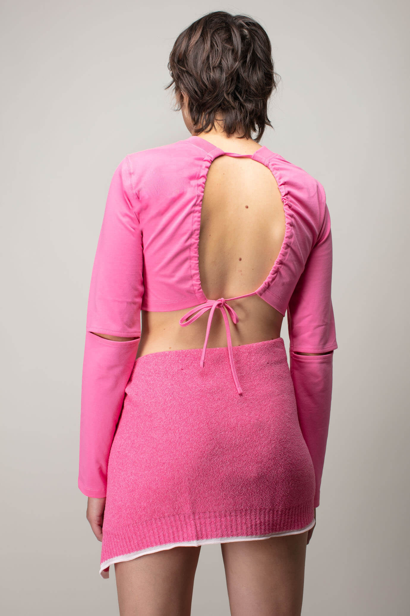 Le Tshirt Piccola dark pink - 2