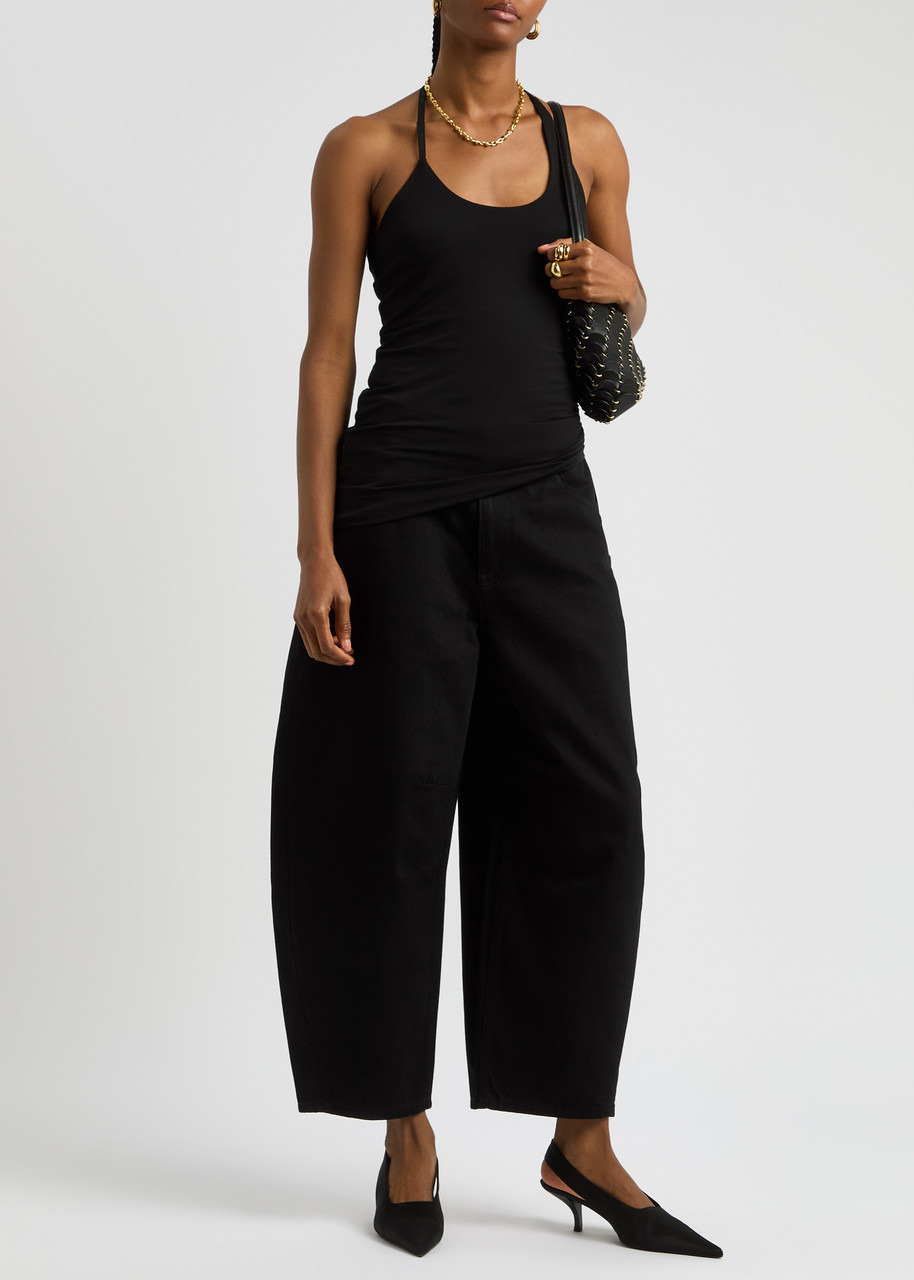 Helmut Lang Wind Ruched Jersey top - 4