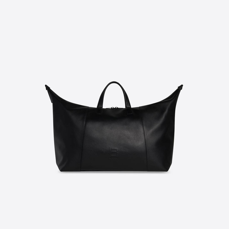 BALENCIAGA Men's Hourglass Men Large Carry All Bag in Black outlook