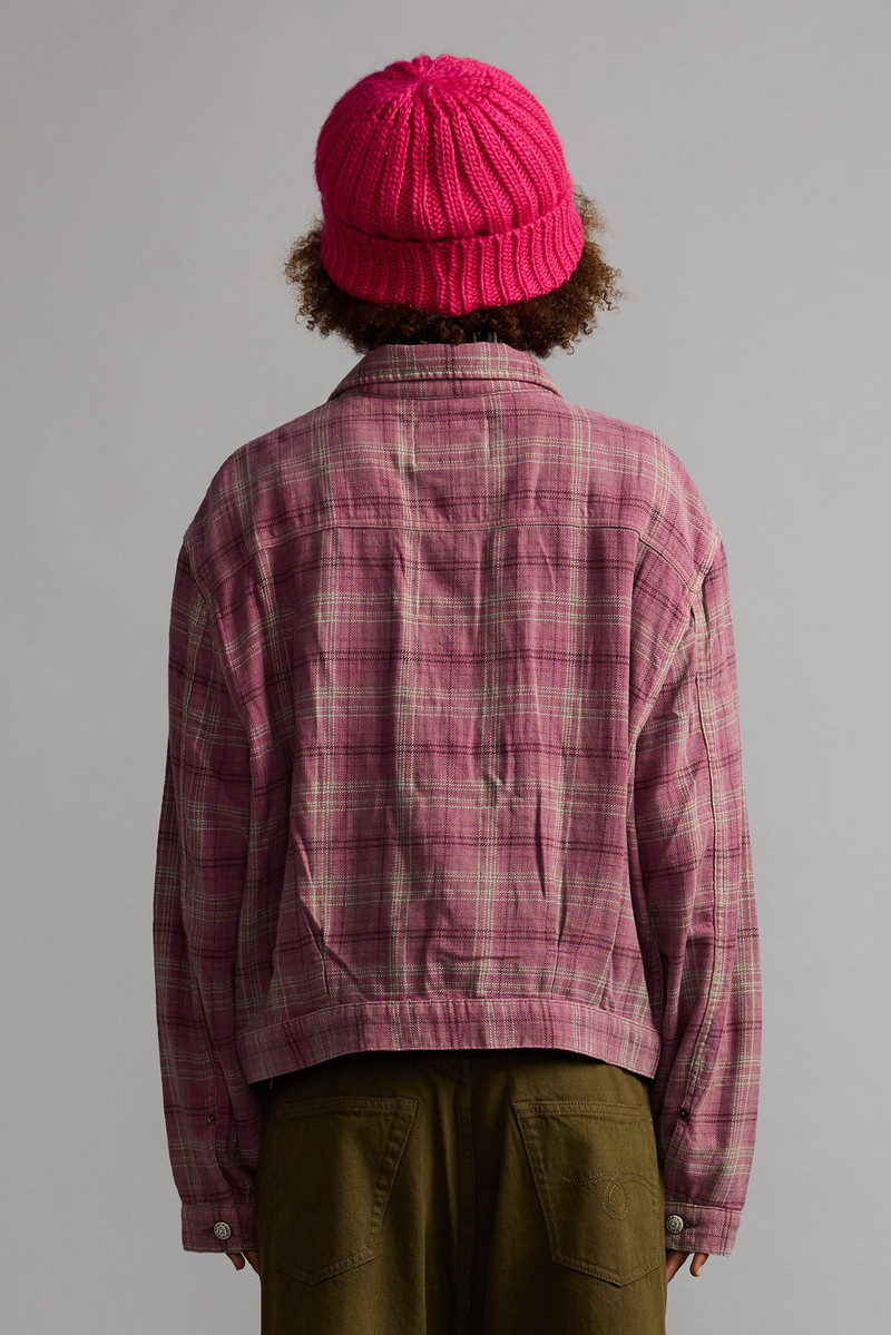 RELAXED PLEATED TRUCKER JACKET 5