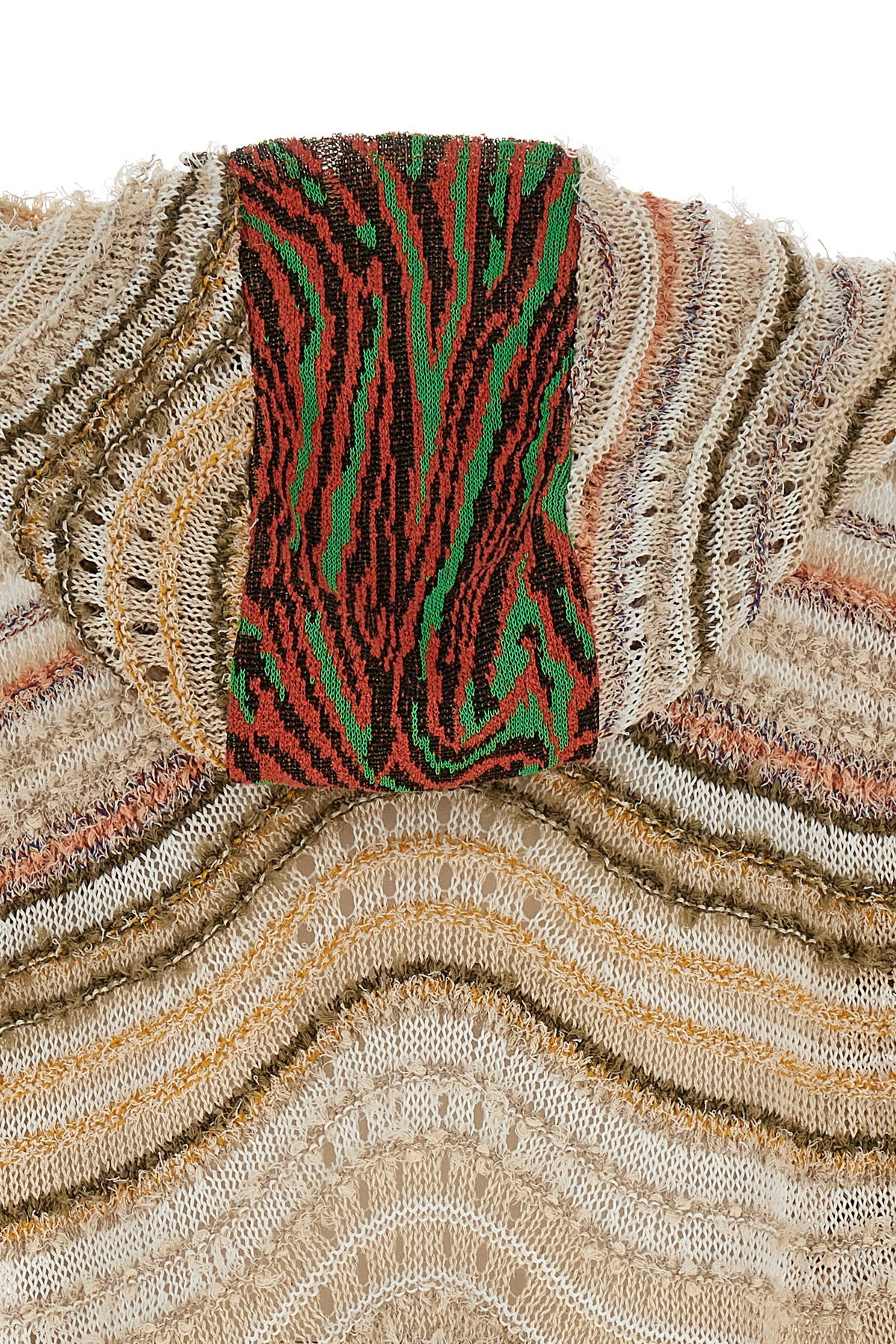 'Peacock Monster' hooded sweater - 4