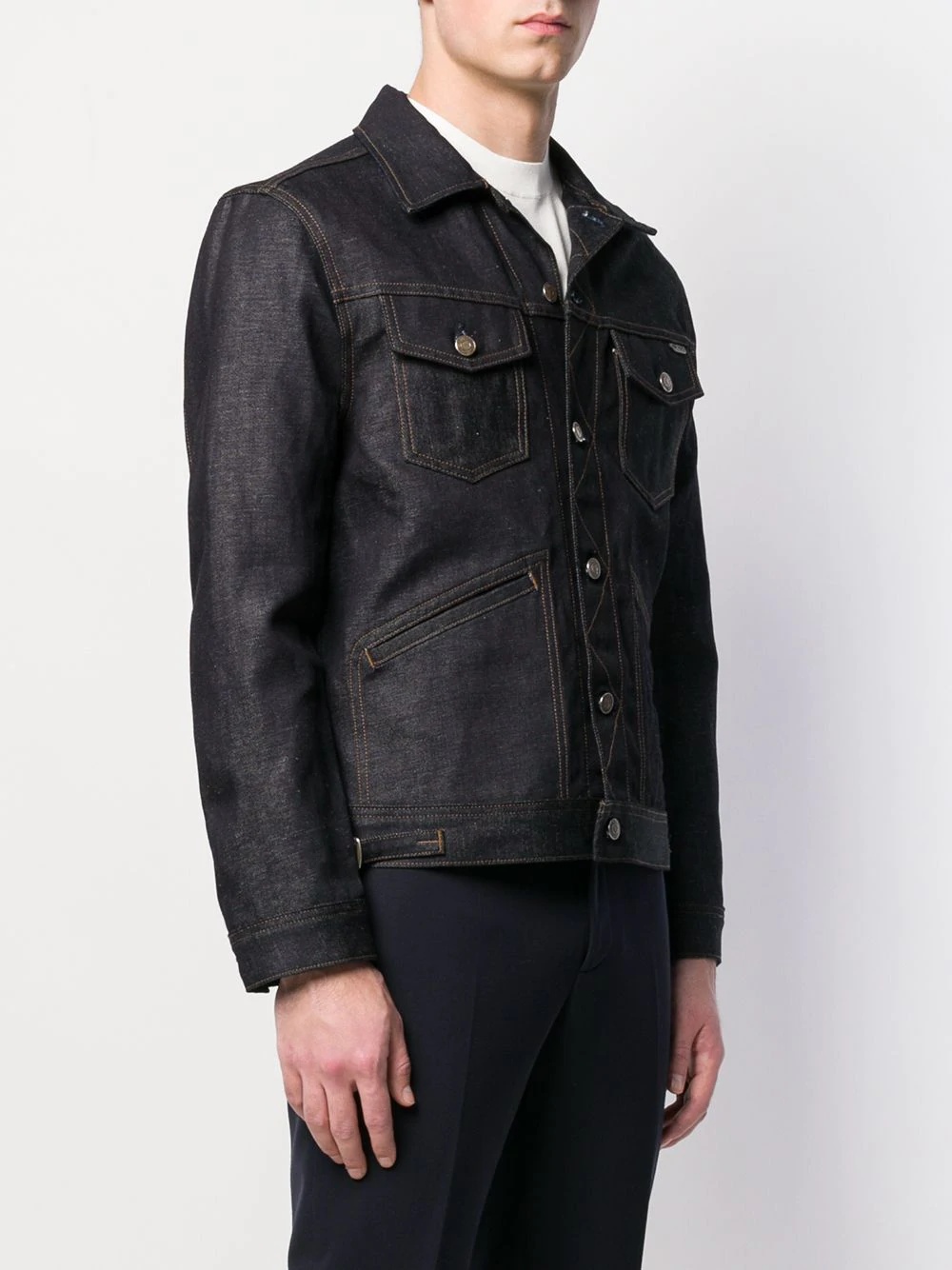 basic denim jacket - 3