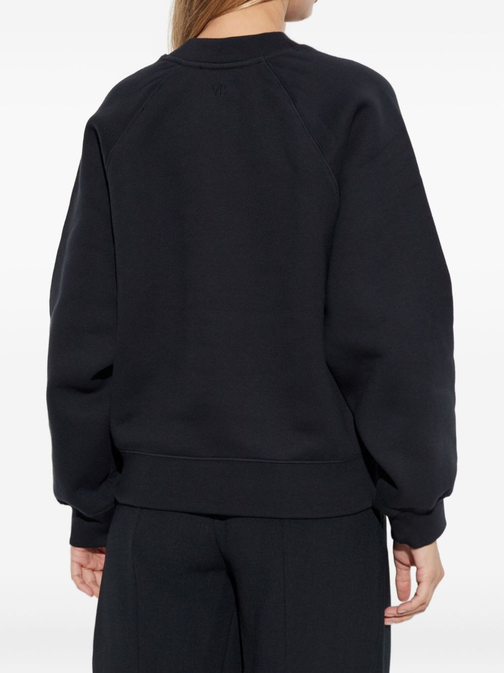 raglan-sleeves cotton sweatshirt - 4