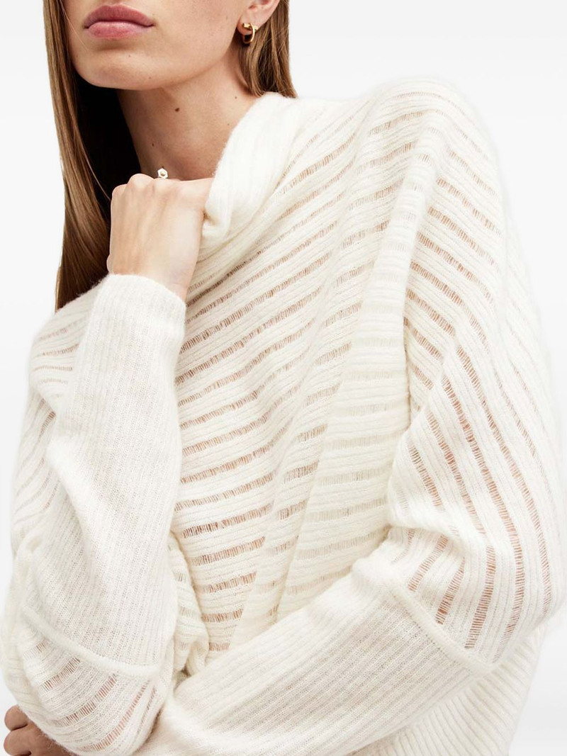 Ridley striped high-neck sweater 5