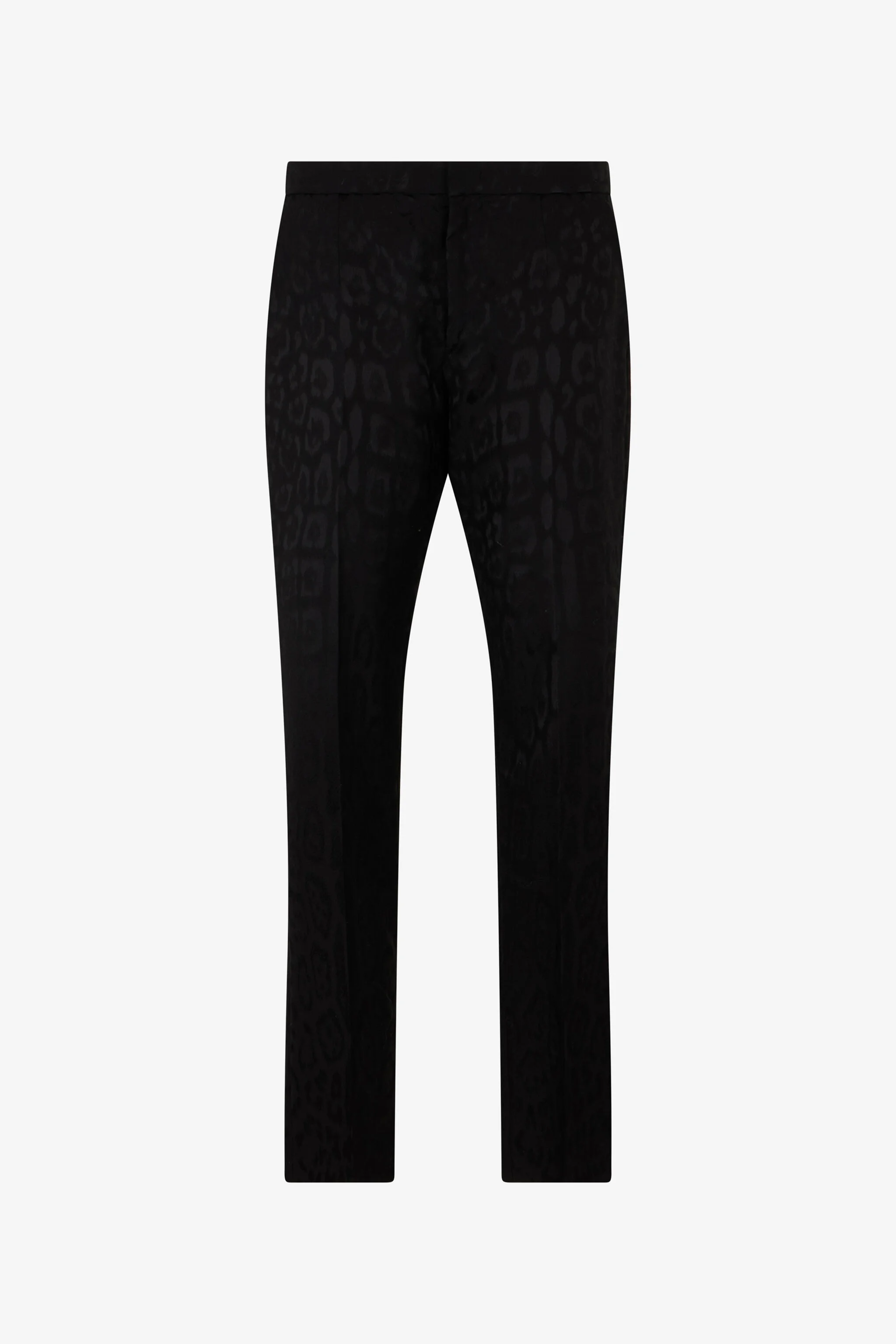 Black Jersey Trousers - 1