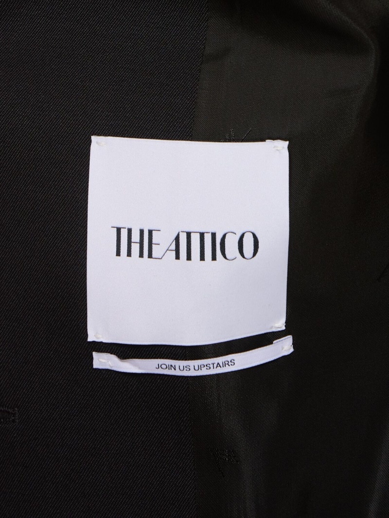 THE ATTICO Gabardine blazer | luisaviaroma | REVERSIBLE