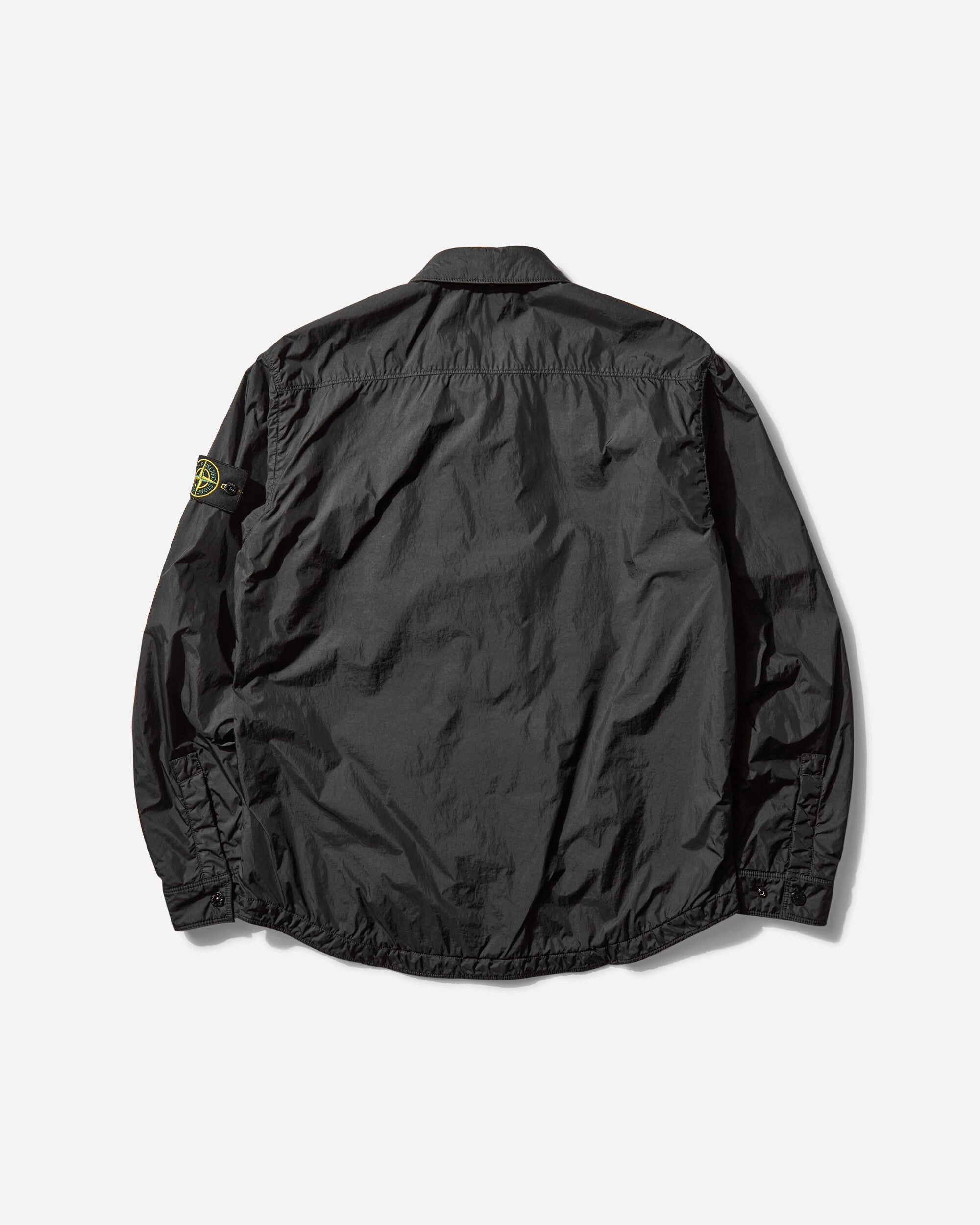 Men's Crinkle Reps R-NY Overshrt Black - 2