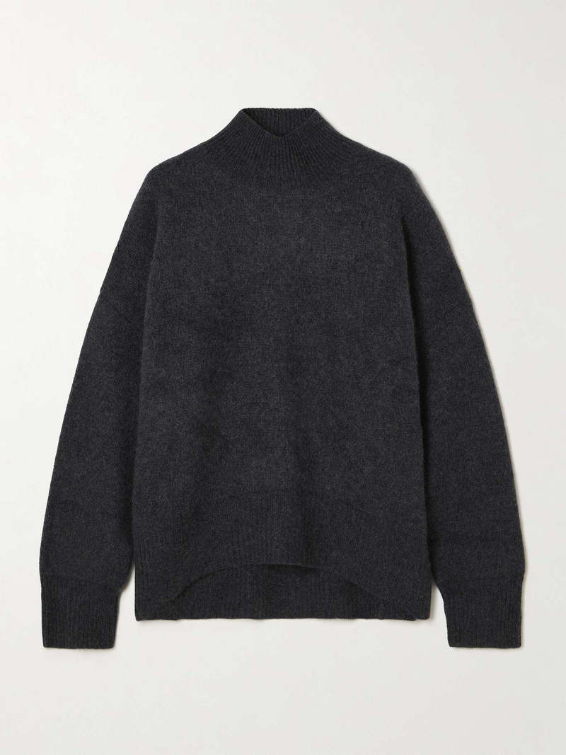 Nantes organic cashmere sweater Gray - 1