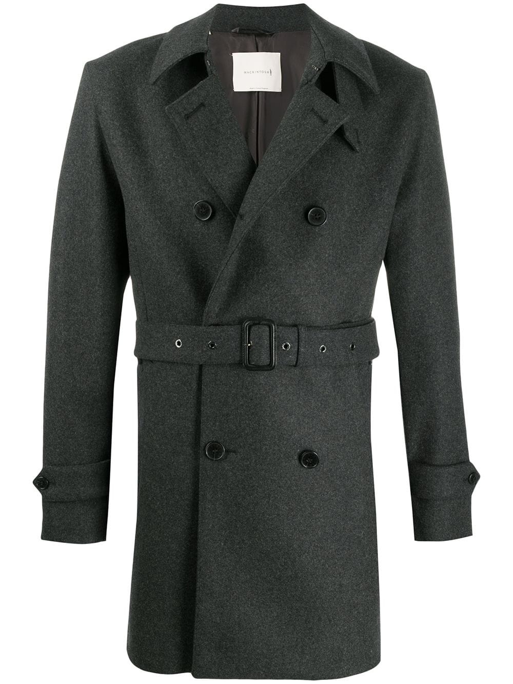 Fetlar wool short trench coat - 1