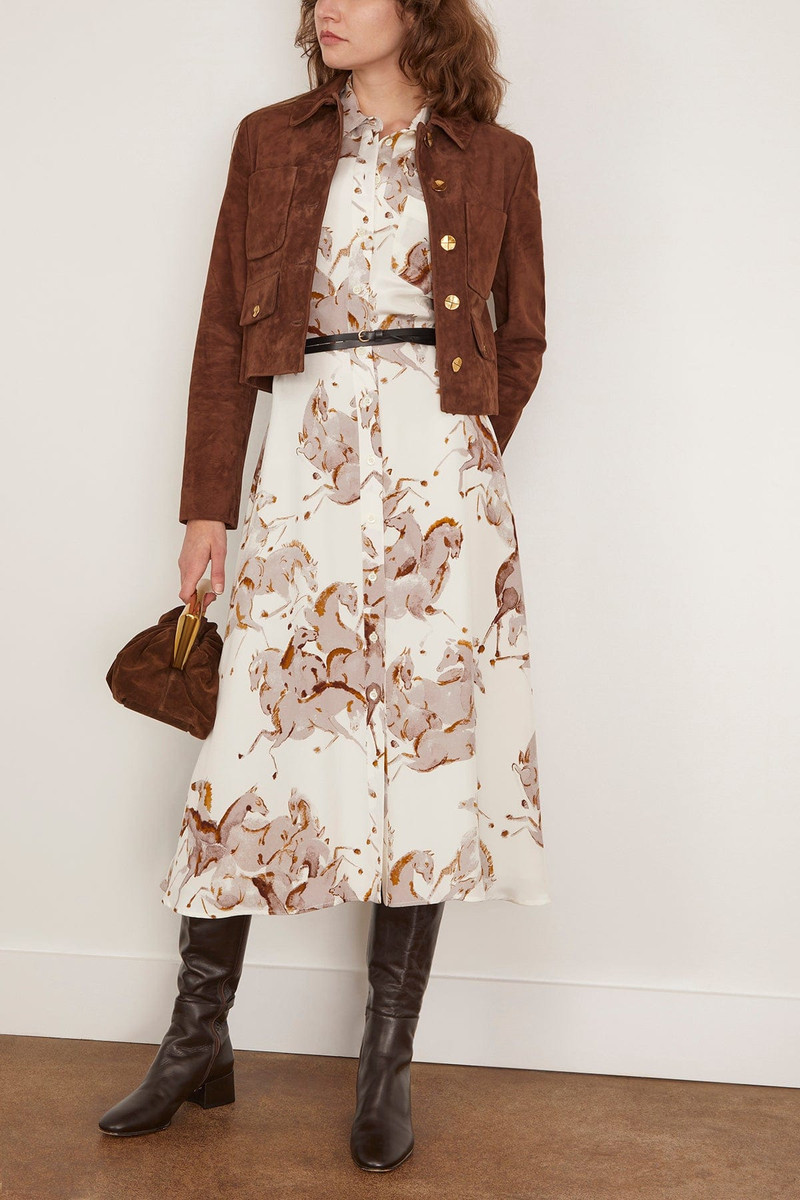 Altuzarra Astley Jacket in Tobacco outlook