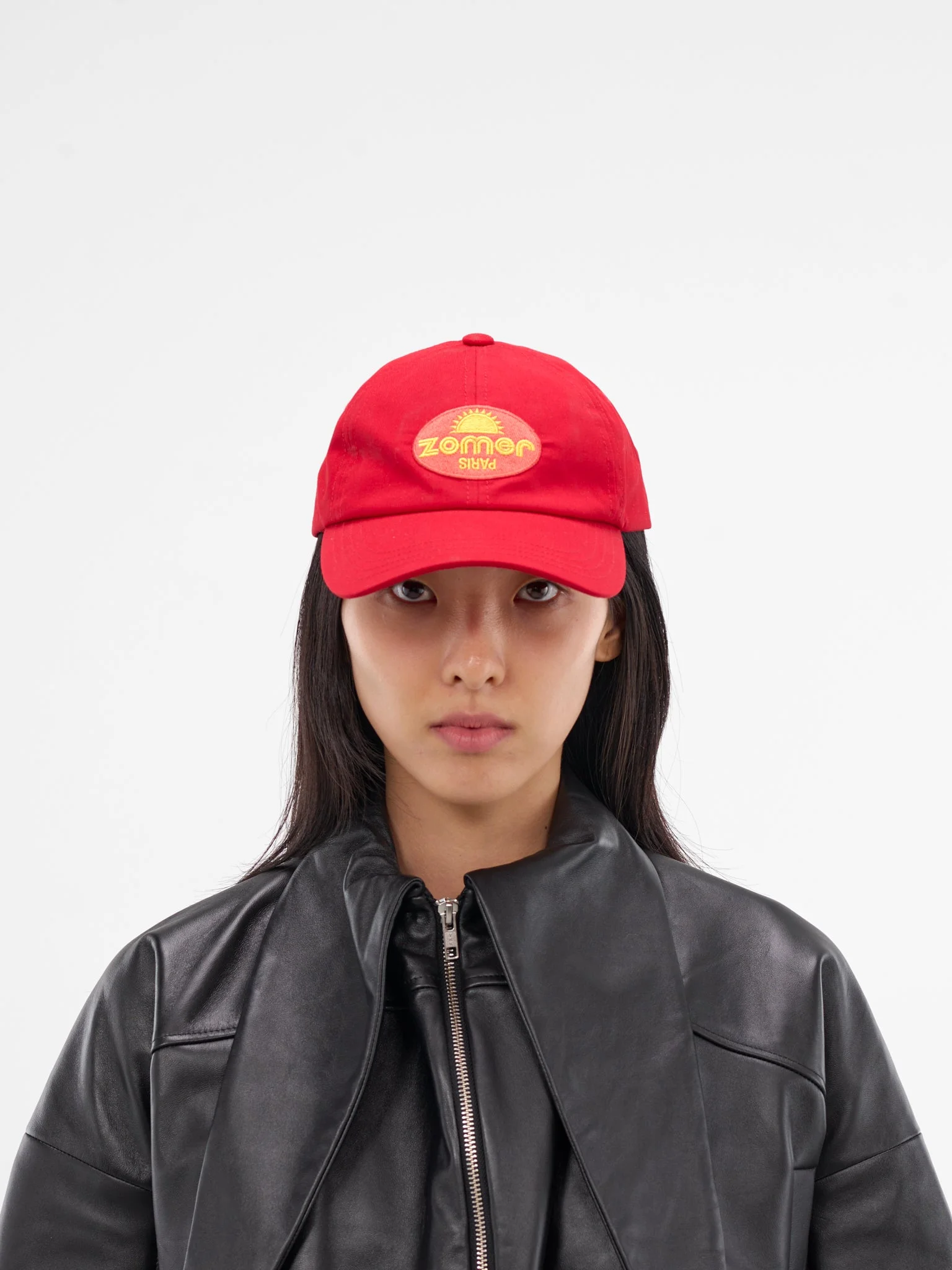 Red Vorte Embroidered Logo Cap - 1