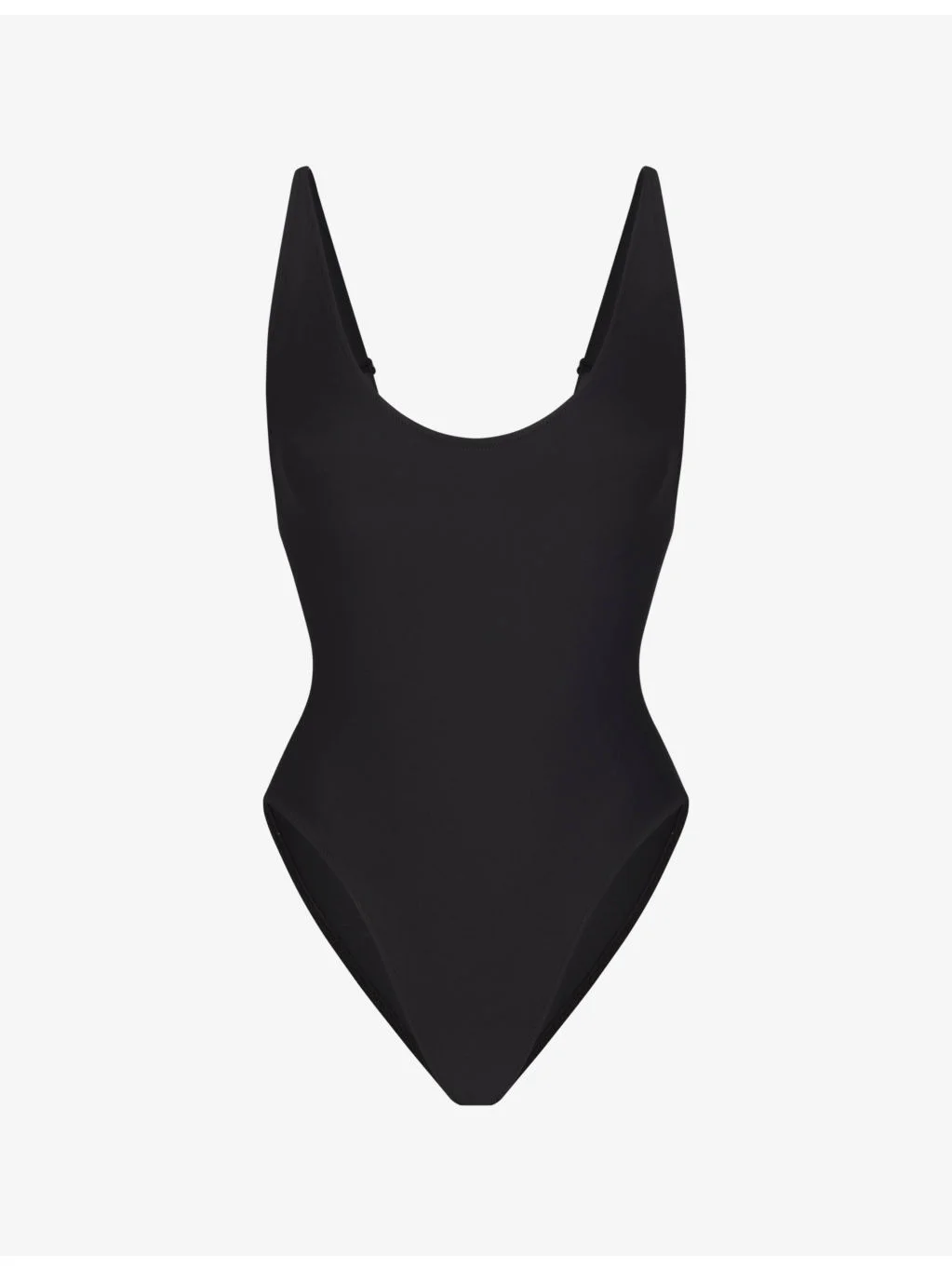 Signature Swim Scoop-Neck Swimsuit - 1