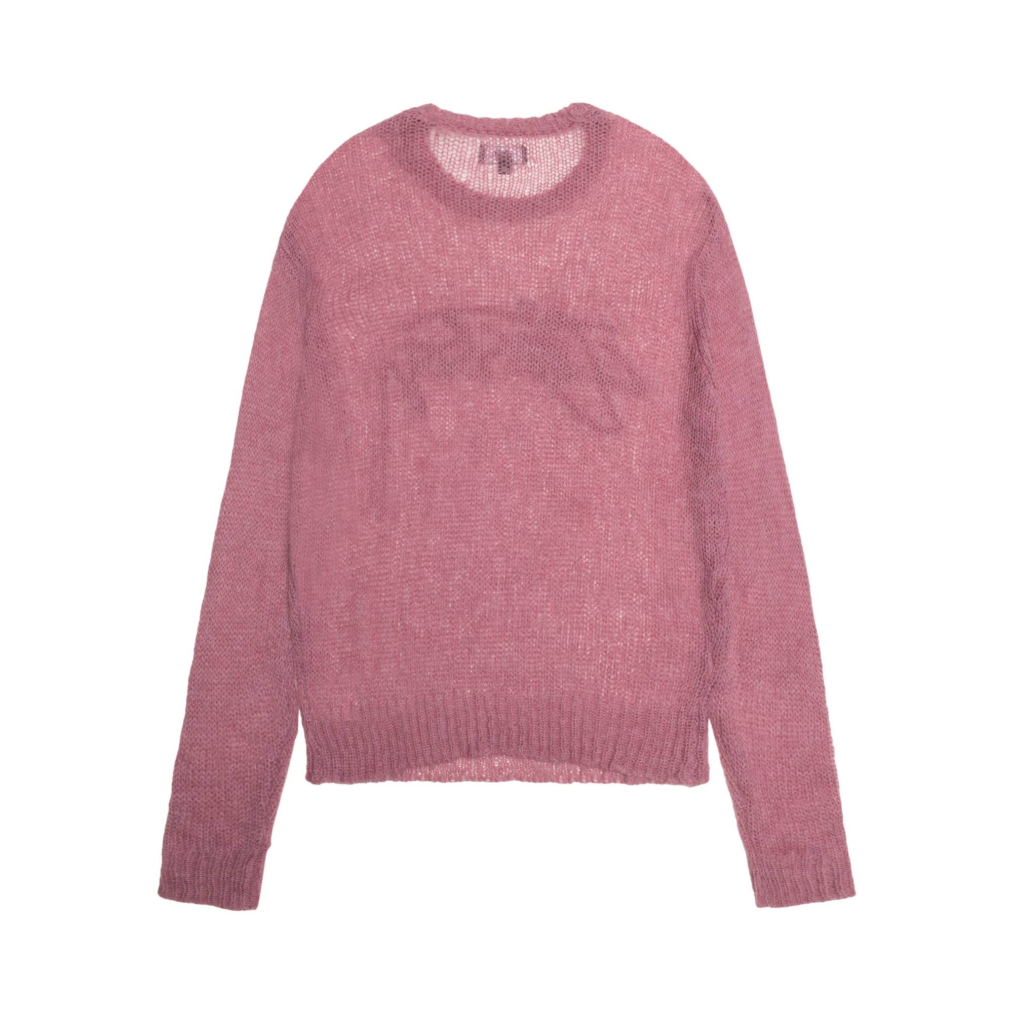 トップス stussy LOOSE KNIT LOGO SWEATER Stussy Loose Knit Logo Sweater 'Cypress' 117180-CYPERESS
